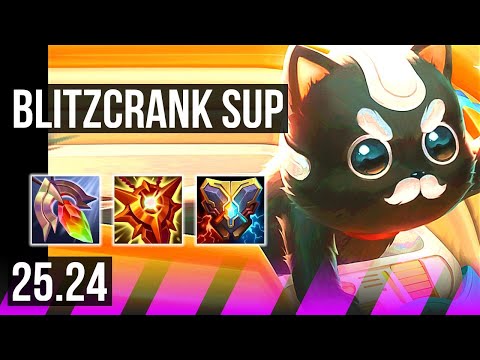 BLITZCRANK & Ziggs vs THRESH & Kai'Sa (SUP) | NA Master | 25.24