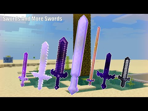 Swords and more Swords - Add-On (Outdated video) / Minecraft Bedrock 1.19.X