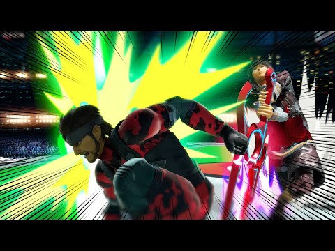 Super Smash Bros. Ultimate: Offline: Carls493 (Shulk) Vs. Tatsu (Snake) *3*