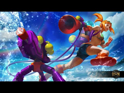 HoN Best long lane Combo | Magmus | Engineer |