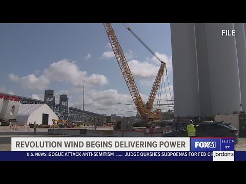 Revolution Wind begins delivering power to New England