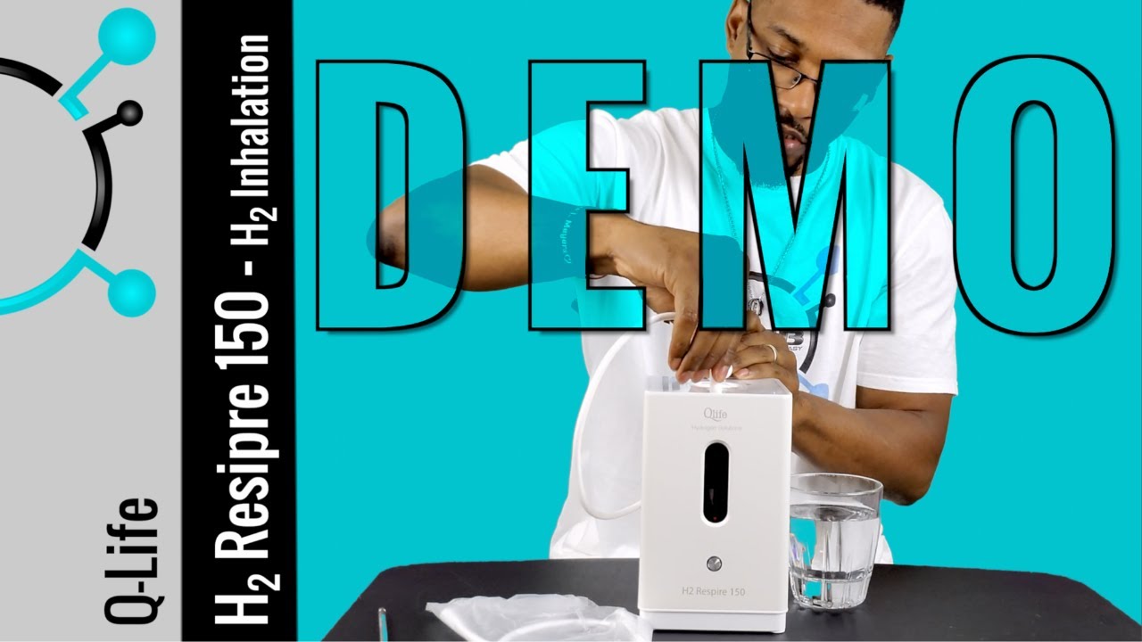 DEMO: H2 Respire 150: Portable Hydrogen Inhalation || H2Hubb