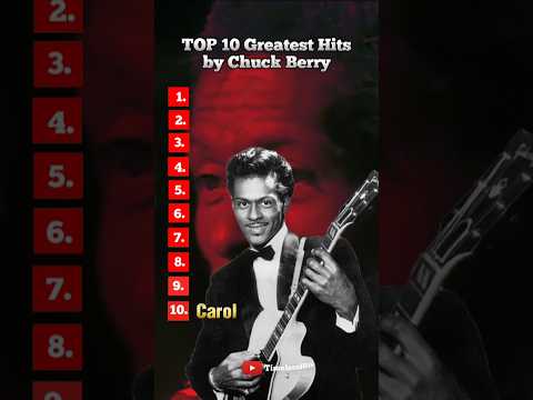 TOP 10 Greatest Hits by Chuck Berry. #top10greatesthits #chuckberry #timelesshits