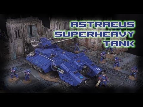 Paint and Airbrush - Astraeus Super Heavy Tank