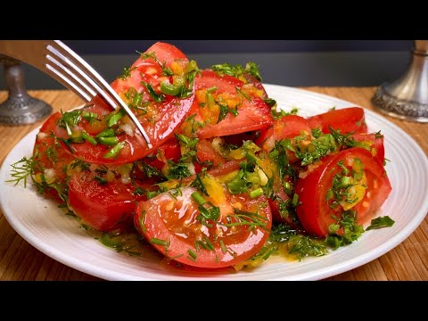 , title : 'Die leckerste Tomaten-Vorspeise aller Zeiten! 🍅 Zaubersalat – einfach und schnell!'