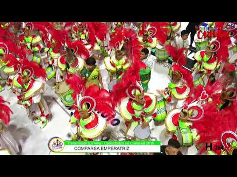 Show de Batería TNT - Primera Noche 2019 - COMPARSA EMPERATRIZ - Carnaval de Concordia