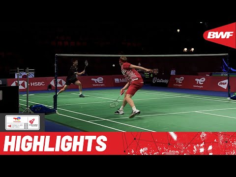 Denmark and Korea face-off aiming for a third straight win at the BWF Thomas Cup