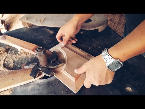 How to make Panel Door with high difficulty safely and easily | Woodworking Wisdom