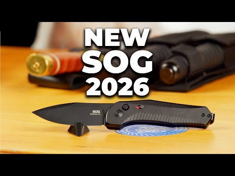 New SOG Knives For 2026!
