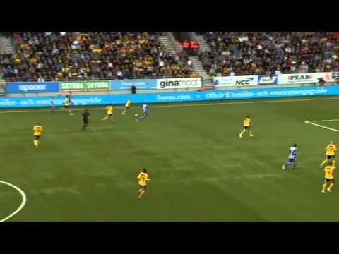 Fotboll : IF Elfsborg vs IFK Göteborg - Sebastian Eriksson gör 1-1 (2011-08-15)