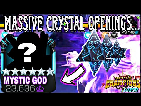 I spent all my bouble baubles | 6 star mystic God gameplay | massive crystal openings ~mcoc