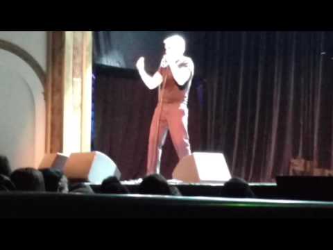 Henry Rollins meets David Bowie. Hilarious and delightful! Seattle's Neptune Theatre, Jan 2, 2017