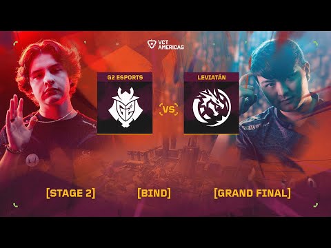 G2 Esports vs Leviatán - VCT Americas Stage 2 - Grand Final - Map 3