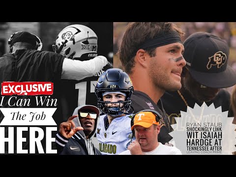 Coach Prime RESPONDS To Ryan Staub After He Joined Isaiah Hardge In Tennessee COMMIT Here 🤯