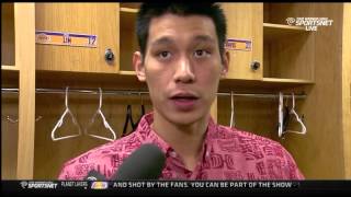 Jeremy Lin - Lakers vs. Thunder Post Game Interview 3/24/15