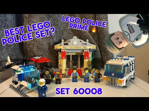My Review Of Lego City 60008 Elite Police Museum Break-In Set From 2013