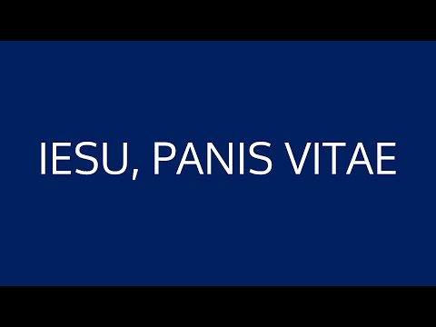 IESU, PANIS VITAE | Bukas Palad