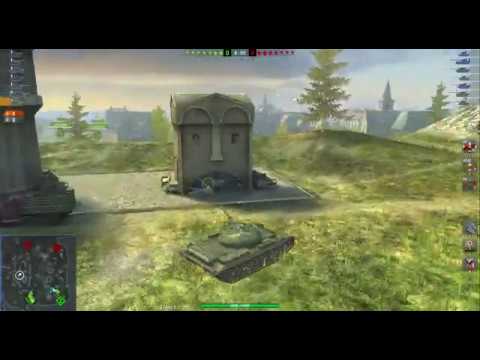 World of Tanks Blitz T54 4400damage, Mastery