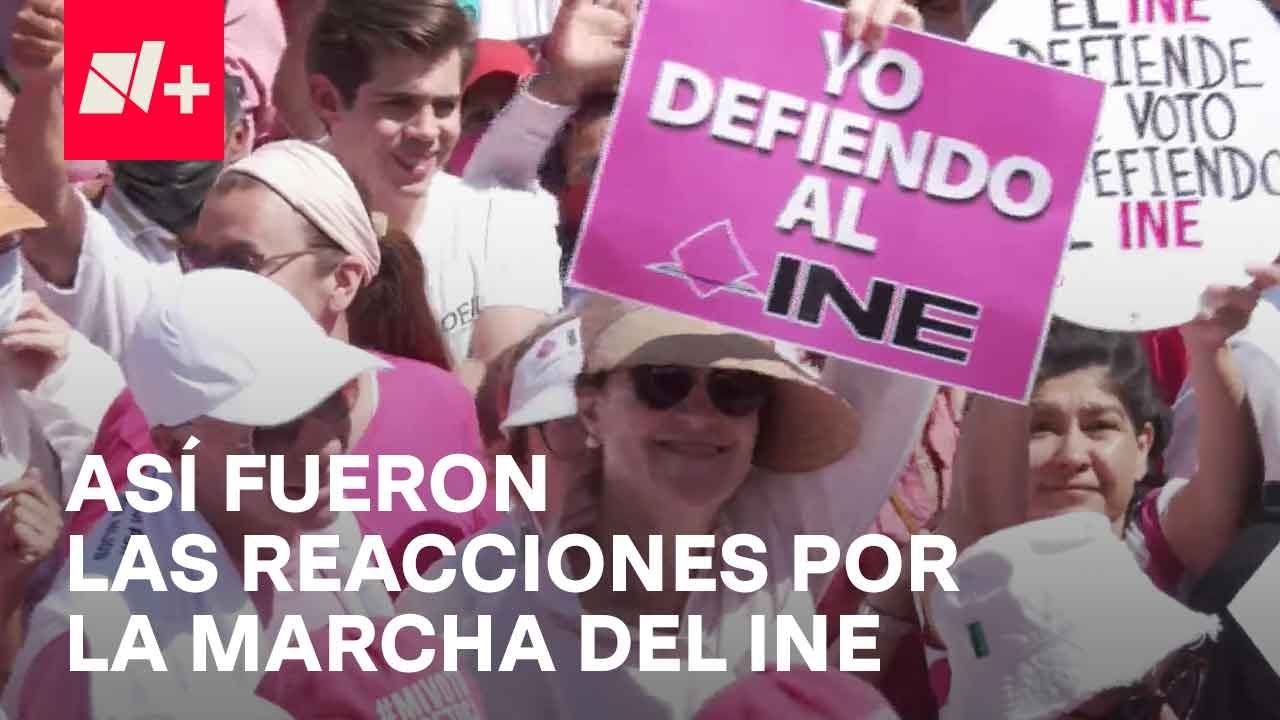 Reacciones de la marcha a favor del INE - En Punto