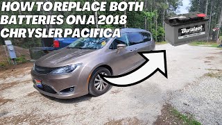 Replacing the auxiliary & main batteries on 2018 Pacifica