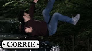 Coronation Street - Ronan Runs Over Ryan and Leanne