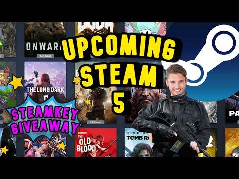 + Upcoming Games 5 Steam 2021 + Steam Key Giveaway +