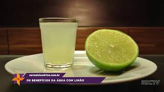 Saiba os benefícios da água com limão Saiba os benefícios da água com limão