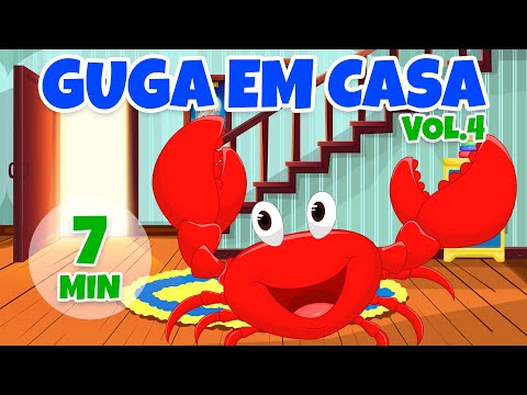 Guga em Casa Vol. 4 - Giramille 7 min | Desenho Animado Musical