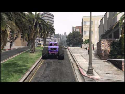 Bigfoot crash GTA V PC