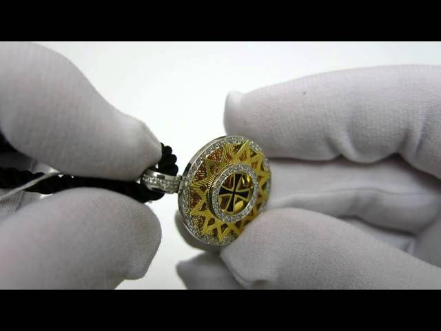 Серебряный кулон "Звезда Эрцгаммы" ксх8 Видеообзор