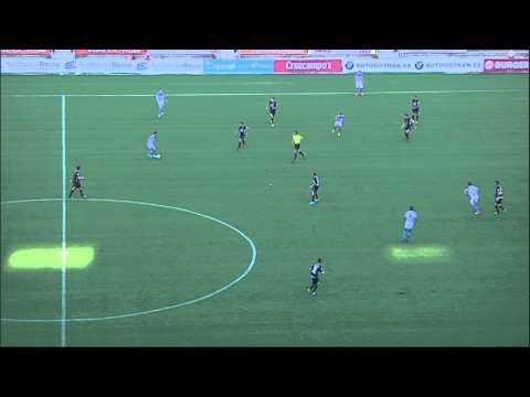 Gol de Pawel Brozek (1-0) en el Recreativo de Huelva - CD Lugo Jornada 6