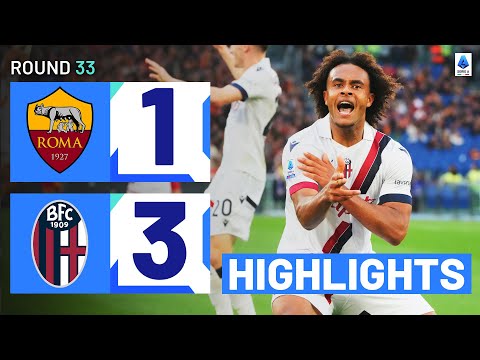 Resumen de Roma vs Bologna Jornada 33