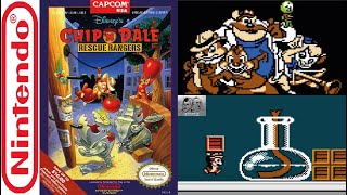 Chip 'n Dale Rescue Rangers NES - C&M Playthrough