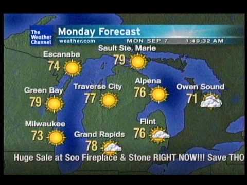 St Ignace Weatherstar XL- Labor Day 2009 01:48 EDT