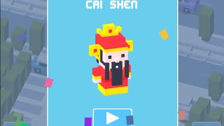 Crossy Road - How to get the "Cai Shen" character