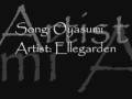 Ellegarden: Oyasumi -lyrics&translation- 