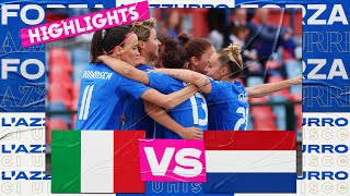 Highlights: Italia-Paesi Bassi 2-0 | Femminile | Qualificazioni Women’s EURO 2025