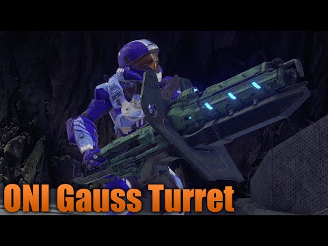 Halo 5: Guardians - ONI Gauss Turret - Legendary Weapon Showcase