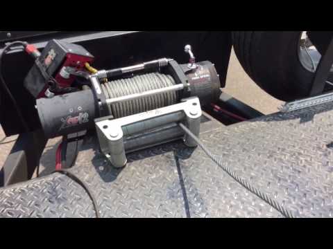 Winch cable tensioner add on to Smittybilt winch