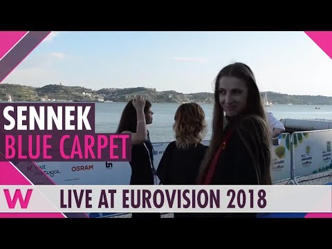 Sennek (Belgium) @ Eurovision 2018 Red / Blue Carpet Opening Ceremony