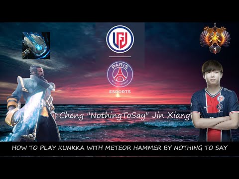 PSG.LGD.NothingToSay Kunkka With Meteor Hammer