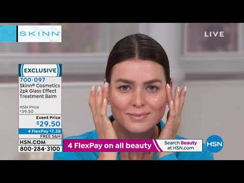 Skinn Cosmetics – 2er-Pack Behandlungsbalsam mit Glaseffekt