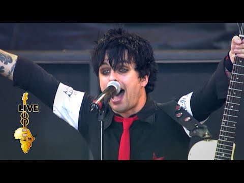 Green Day - American Idiot (Live 8 2005)
