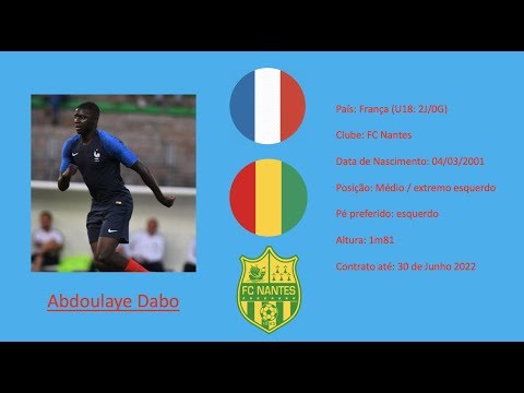 Abdoulaye Dabo (Juventus / FC Nantes / France U18) 2019 Highlights