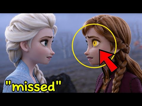 25 Animation Mistakes You Missed in Frozen & Frozen 2 ❄️🔥