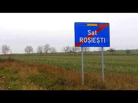 Drumul Gara Rosiesti - Vutcani pe DJ 244A Vaslui noiembrie 2022