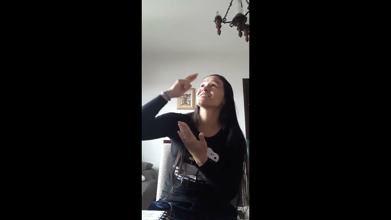 Hino 394 " Nas moradas do senhor" em libras.