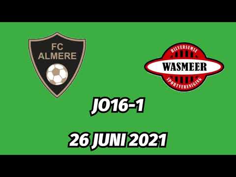 FC Almere JO16-1 - Wasmeer JO16-1