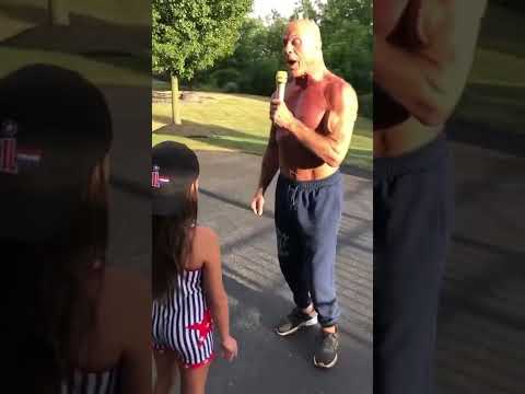 Kurt Angle RECREATES John Cena WWE Debut with His Daughter