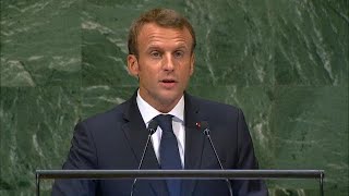 🇫🇷 France – President Addresses General Debate, 73rd Session